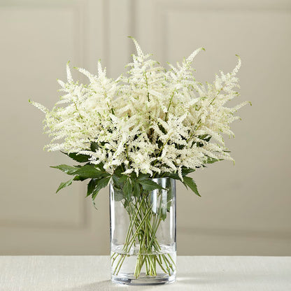 White Astilbe Bouquet –  Bulldog Flowers, Athens GA